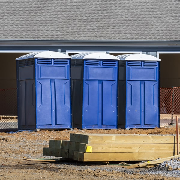 can i customize the exterior of the portable toilets with my event logo or branding in Jamaica VT